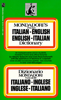 Italian-English, English-Italian Dictionary/Dizionario Italiano