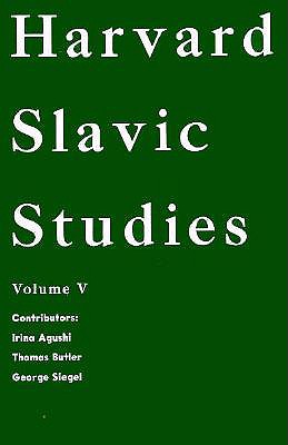 Harvard Slavic Studies Volume V