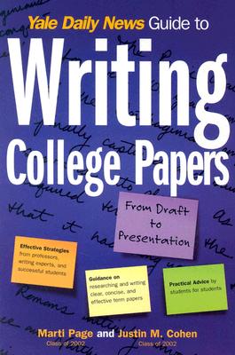 Image for Yale Daily News Guide to Writing College Papers (Yale Daily News Guides)