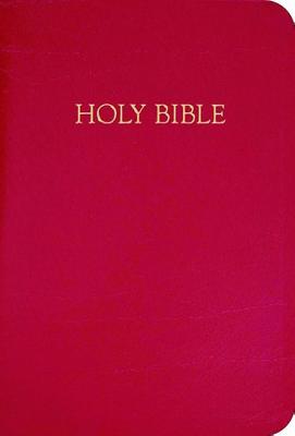 Cokesbury NRSV Gift and Award Bible: Simulated Burgundy Leather, Red Lettered