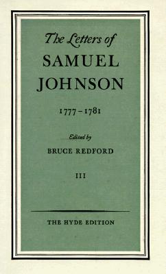The Letters of Samuel Johnson, Volume III: 1777 - 1781