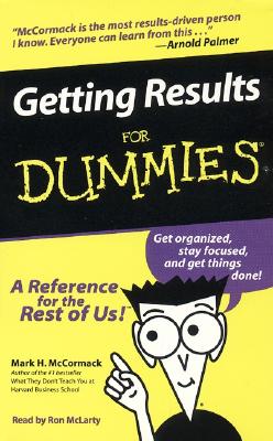 Getting Results for Dummies McCormack, Mark and McLarty, Ron