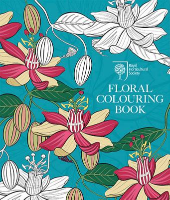 RHS Floral Colouring Book [Paperback] RHS