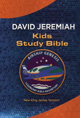 NKJV, Airship Genesis Kids Study Bible, TechTile Leather Edition: Holy Bible, New King James Version