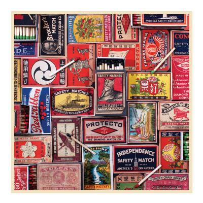 Galison Vintage Matchboxes Puzzle (500 Piece)