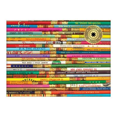 Galison Phat Dog Vintage Library 1000 Piece Jigsaw Puzzle for Adults and Families, Foil Stamped Challenging Puzzle Adds A Vibrant Pop of Color