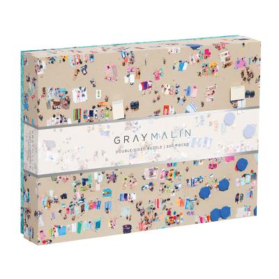 Galison Gray Malin 2-Sided Jigsaw Puzzle, The Beach, 500 Pieces - 24