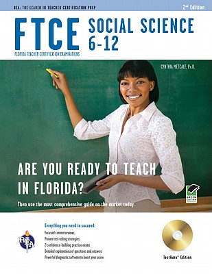 Ftce Social Science 6-12 W/ CD-ROM