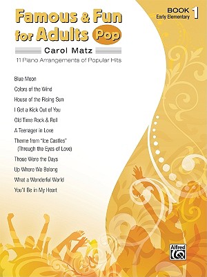 Famous & Fun For Adults -- Pop, Bk 1: 11 Piano Arr