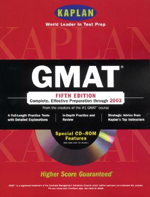 Kaplan GMAT with CD-ROM, Fifth Edition