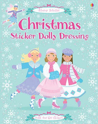 Christmas Dolly Dressing (Usborne Sticker Dolly Dressing) [Paperback] Leonie Pratt and Stella Baggott