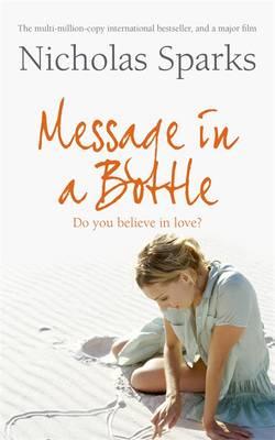 message in a bottle. nicholas sparks