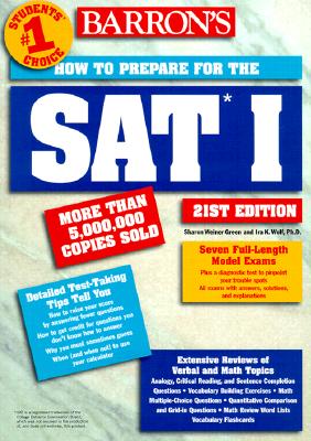 Image for Barron's Sat I How to Prepare for the Sat I Barron's Sat I How to Prepare for the Sat I
