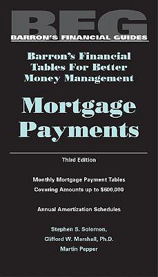 Image for Mortgage Payments, Barron's Financial Tables, Third Edition