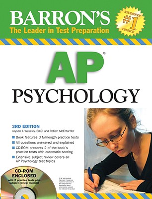 Barron's AP Psychology (Book & CD-ROM)
