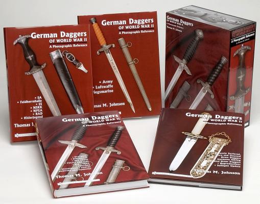 German Daggers of World War II (2) , 4 Volume Set: Army, Luftwagge, Kriegamarine; SA, Felherrnhalle, SS, NSKK, NPEA, RAD, Hitlerjugend; DLV/NSFK, Diplomats, Red Cross, Police & Fire, RLB, Teno, Customs, Reichsbahn, Postal, Hunting & Forestry; Etc.