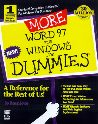 Image for MORE Word 97 for Windows For Dummies (For Dummies (Computers))