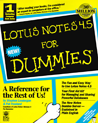 Lotus Notes 4.5 For Dummies