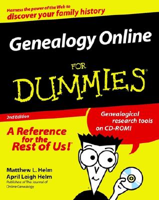 Image for Genealogy Online For Dummies Genealogy Online For Dummies