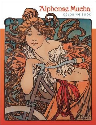 Alphonse Mucha Coloring Book