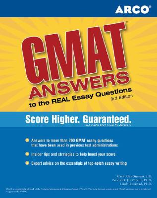 GMAT: Answers to the Real Essay Questions