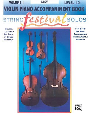 Image for String Festival Solos, Vol 1: Violin Piano Acc. String Festival Solos, Vol 1: Violin Piano Acc.