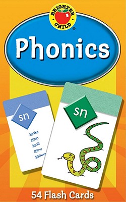 Carson Dellosa Phonics Flash Cards for Kids Ages 4-8, Sound Recognition Skills With Vowels, Consonants and Common Blends for Preschool, Kindergarten, . 4+ (54 Cards) (Brighter Child Flash Cards)