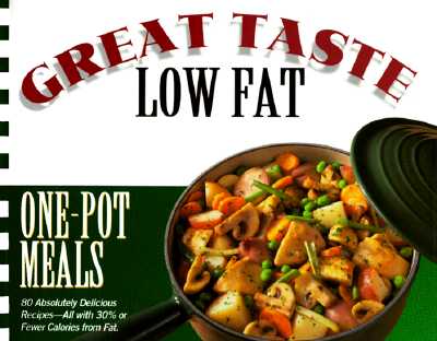 Image for Great Taste - Low Fat One Pot Meals