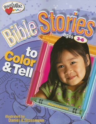 Bible Stories to Color & Tell (Ages 3-6) (Heartshaper)