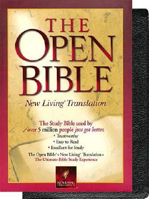 Open Bible: Genuine Leather