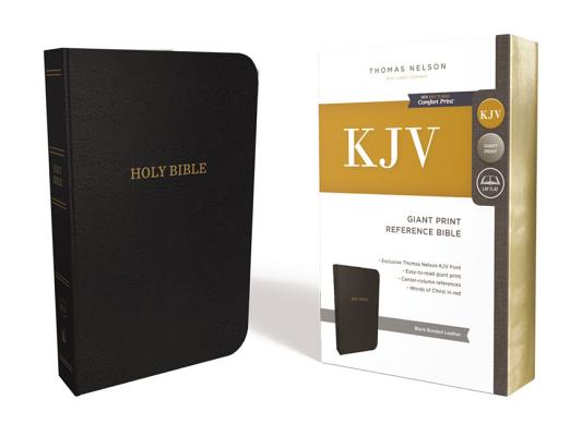 Image for KJV, Reference Bible, Giant Print, Bonded Leather, Black, Red Letter Edition, Comfort Print