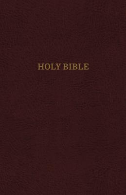 Image for KJV, Thinline Reference Bible, Leather-Look, Burgundy, Red Letter Edition