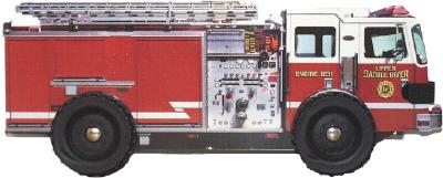 Fire Truck (Wheelie Books)