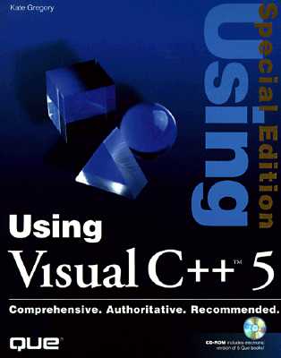 Using Visual C++ 5 (SPECIAL EDITION USING) [Paperback] Gregory, Kate