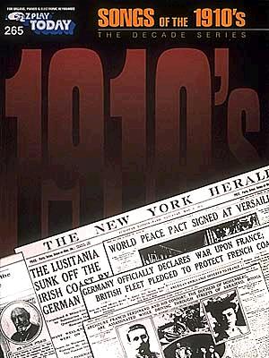 Image for Songs of the 1910's: The Decade Series