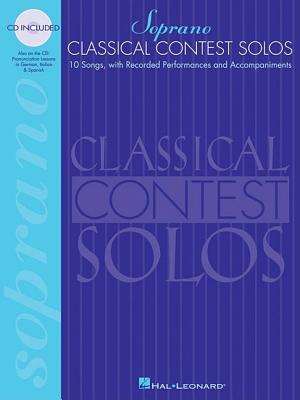 Image for Classical Contest Solos - Soprano: With companion recordings online