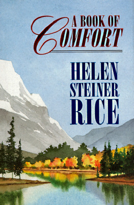 A Book of Comfort