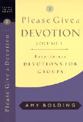 Please Give a Devotion