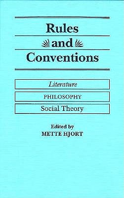 Rules and Conventions: Literature, Philosophy, Social Theory (Parallax: Re-visions of Culture and Society)