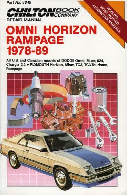 Image for Omni/Horizon Rampage, 1978-89 (Chilton's Repair Manual)