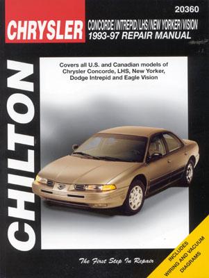 Chrysler Concorde, Intreped, LHS, New Yorker, and Vision, 1993-97 (Chilton Total Car Care Series Manuals), Chilton Chrysler Concorde, Intreped, LHS, New Yorker, and Vision, 1993-97 (Chilton Total Car Care Series Manuals), Chilton