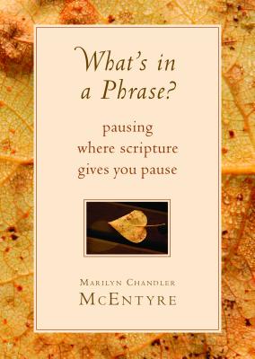 What's in a Phrase: Pausing Where Scripture Gives You Pause