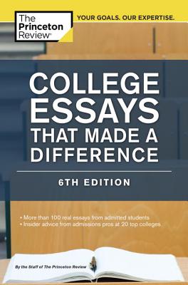 College Essays That Made A Difference