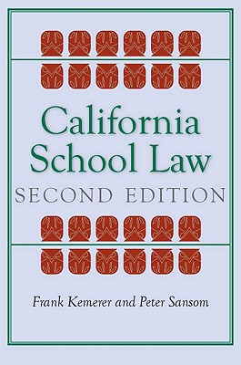 Image for California School Law: Second Edition (Stanford Law Books)