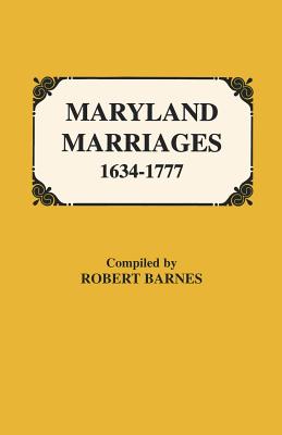 Image for Maryland Marriages 1634-1777