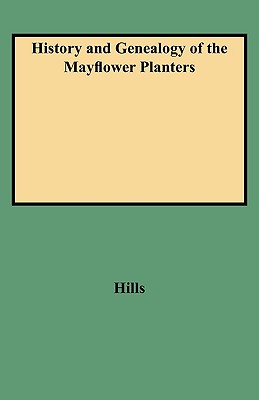 Image for History and Genealogy of the Mayflower Planters