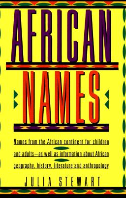 Image for African Names: Names from the African Continent for Children and Adults
