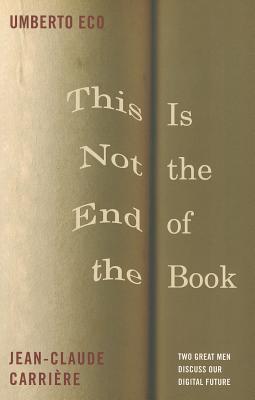 This Is Not the End of the Book