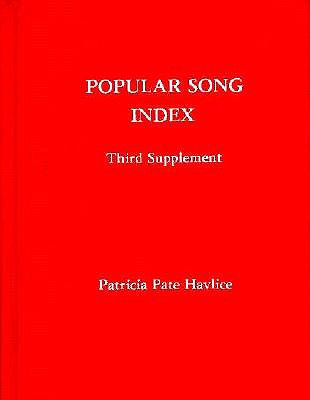 Popular Song Index: Third Supplement