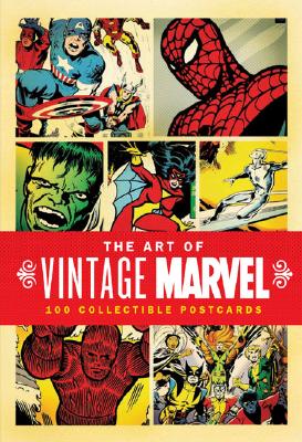 Art of Vintage Marvel: 100 Collectible Postcards NEW SEALED